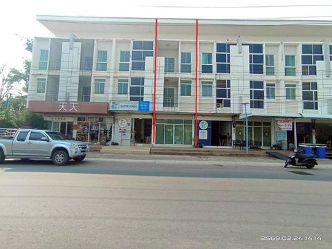 อาคารพาณิชย์ 21.3 ตร.วา เมืองกาฬสินธุ์ กาฬสินธุ์ 3.8M