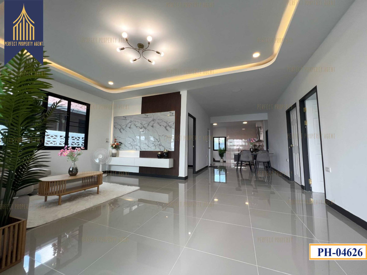 รูป ขายบ้านชั้นเดียว สุขใจวิลเลจ ซอย สุวินทวงศ์ 35 มีนบุรี ตกแต่งรีโนเวทใหม่พร้อมเฟอร์ฯ - รูปที่ 12/25