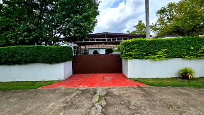 Houses for rent Chiang Mai : Single-story detached house with a spacious garden, quiet and surrounded by nature.  #DoiSaket Price only 35,000 THB/month