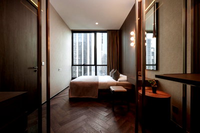 คอนโดให้เช่า : ให้เช่า The ESSE Sukhumvit 36 | 1 ห้องนอน 38 ตร.ม. | ห้อง Designer | ใกล้ BTS ทองหล่อ | 45,000 บาท/เดือน