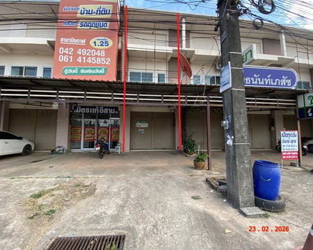 SHOP HOUSE 24.1 Sq.w. Nongkai for 3.5M