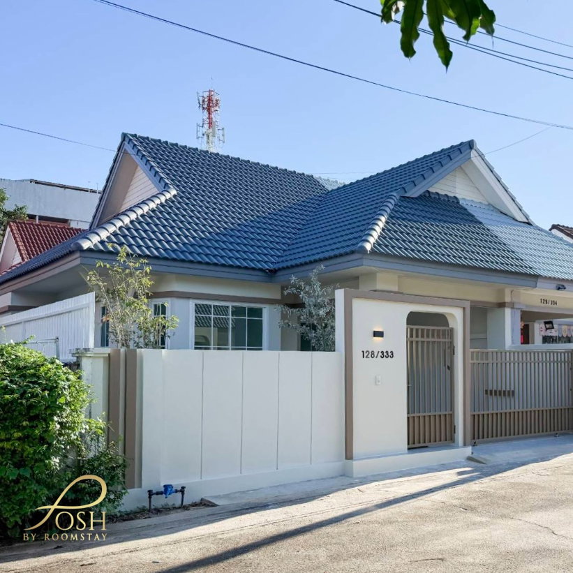 รูป บ้านแฝดชั้นเดียวรีโนเวทใหม่ หมู่บ้านท็อปแลนด์ รัษฎา สามกอง หนึ่งในโซนที่ใช้ชีวิตง่ายที่สุดในภูเก็ต เดินทางสะดวกใกล้บายพาส - รูปที่ 1/23