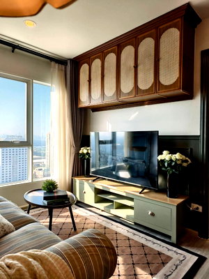 คอนโดให้เช่า : ให้เช่าคอนโด Regent Home Bangna 2ห้องนอน ใกล้ BTS บางนา เพียง 400 เมตร