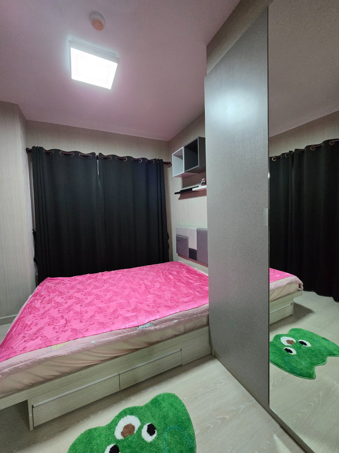 รูป นิชไอดี ปากเกร็ด ⭐ให้เช่า 8,500 บาท ชั้น17 วิวสระ⭐ห้องกว้าง 30 ตรม. ⭐มีแอร์ 2 เครื่อง แต่งครบมีเครื่องซักผ้า ⭐ใกล้โรงเรียนสวนกุหลาบนนท์ - รูปที่ 3/27