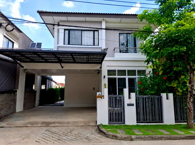 บ้านแฝด สมุทรปราการ : ขายบ้านแฝด 45.5 ตร.ว. หมู่บ้านเอโทล จาวาเบย์ (Atoll Java Bay)