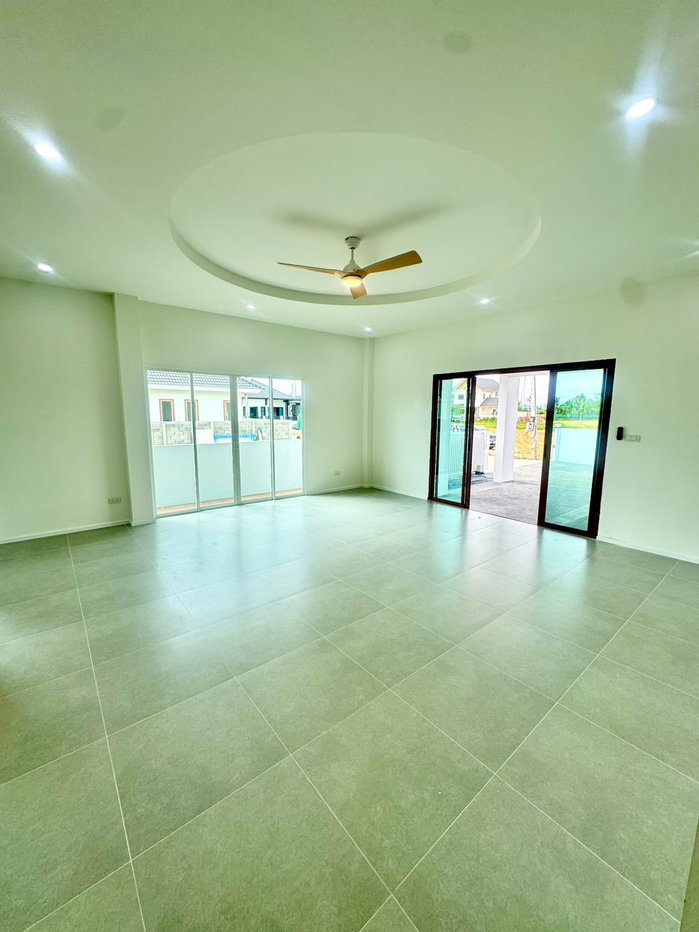 รูป บ้านเดี่ยวชั้นเดียว พร้อมเข้าอยู่ ทำเลชานเมือง ใกล้ตลาดท่ารั้ว   #CDK100835  - รูปที่ 5/13