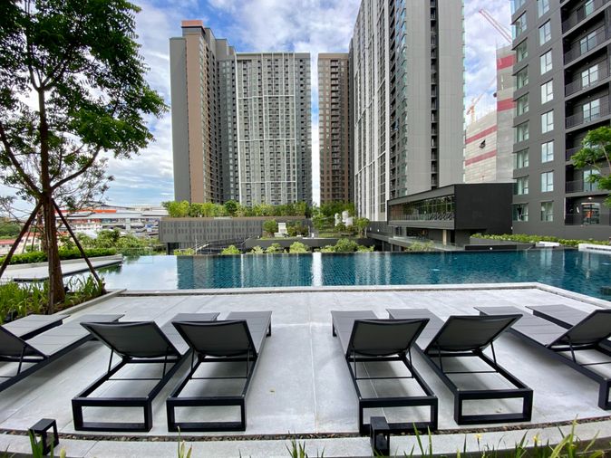 2-bed condo for sale, 74 sqm, The Parkland Phetkasem 56