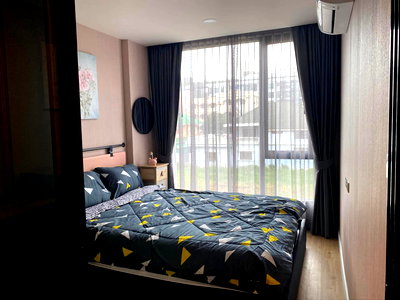 Condos for rent : Available now: A stunning unit right across from BU Rangsit. Outer view • Building: C, 3th Floor • Size: 28 sq.m.