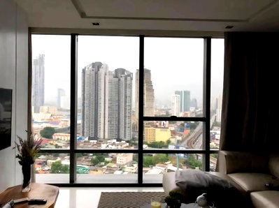 Condos for sale : The Bangkok Sathorn ​Type: 2 Bed, 2 Baths  ​Size: 104.19 sq.m.  ​Floor: 24th (with balcony)