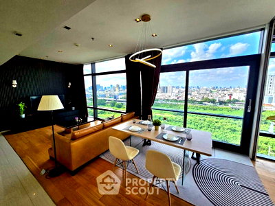 Condos for rent : 18th-Floor 2-BR At Circle Living Prototype New Petchburi Near MRT Phetchaburi (ID 3020631)