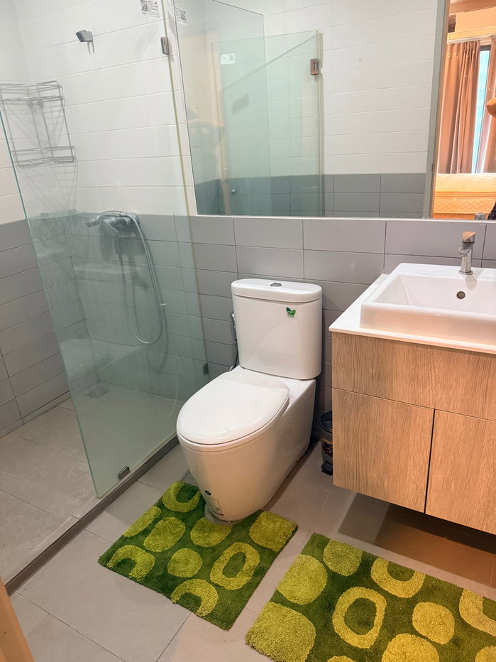 รูป ชั้นสูง 22fl. high floor, 2bed (2 ห้องนอน 55 sqm) IDEO MOBI RAMA 9 ใกล้MRTและเซ็นทรัลพระราม 9 เพียง 210 ม. - รูปที่ 9/11