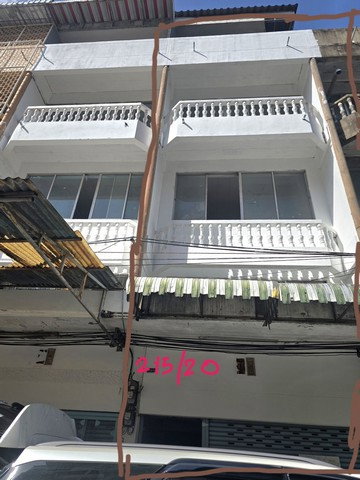 รูป อาคารพาณิชย์ 5ชั้น ให้เช่า ตามสภาพ 2 คูหาติดกัน ถ.สมเด็จพระปิ่นเกล้า ใกล้เซ็นทรัล ปิ่นเกล้า - รูปที่ 1/8