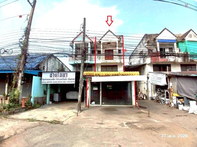 รูป อาคารพาณิชย์ 21 ตร.วา ห้างฉัตร ลำปาง 1.9M - รูปที่ 1/36