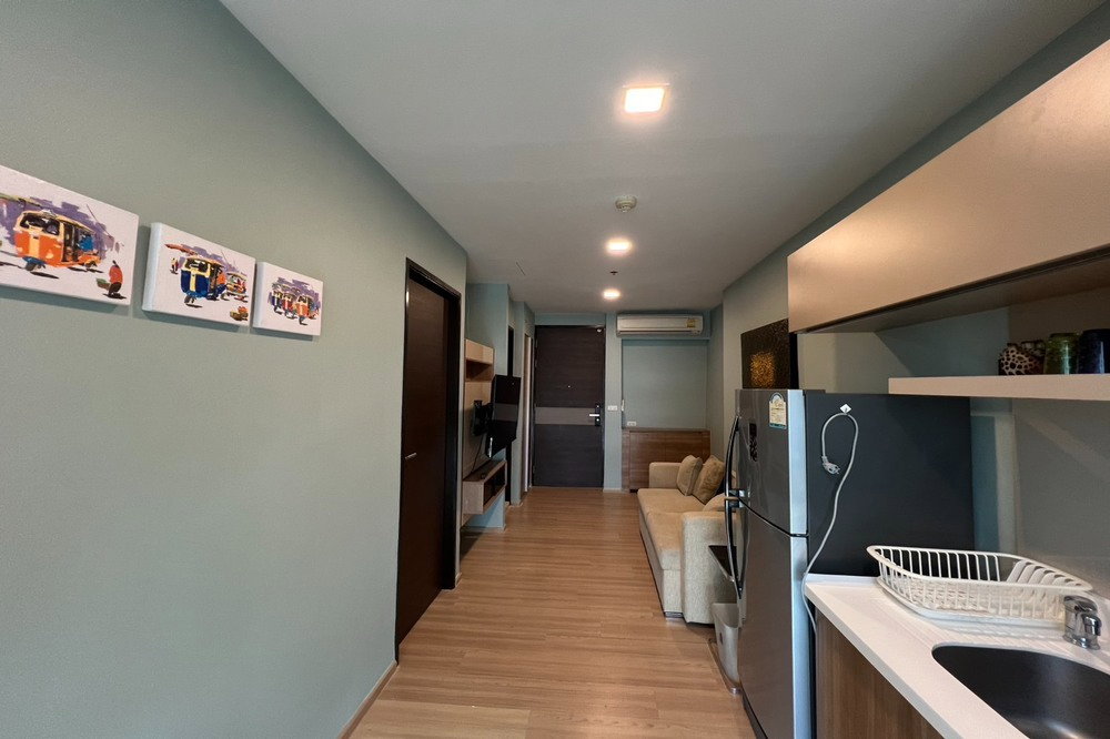 picture For Rent !! Rhythm Sathorn, 1 bed, 1 bath, high floor 11++, River-view common area !! Code C20221201154 furnished, Modern style, ready to move in📣📣 - 2/6