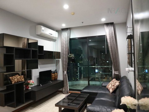 🎊 For Rent Condo SUPALAI PREMIER @ ASOKE Building 1, Floor 37,2 bed room, Room size 88.00 sqm