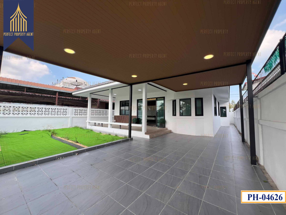 รูป ขายบ้านชั้นเดียว สุขใจวิลเลจ ซอย สุวินทวงศ์ 35 มีนบุรี ตกแต่งรีโนเวทใหม่พร้อมเฟอร์ฯ - รูปที่ 3/25