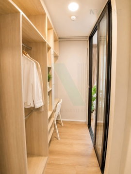 🎊 For Rent Condo ORIGIN PLAY BANGKHUNNON TRIPLE STATION Building 1, Floor 8,Studio, Room size 22 sqm