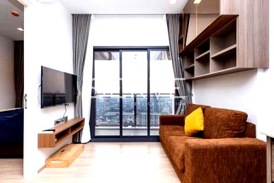 Condos for rent : 1 Bed Large Room High Fl. 40+ City View Fully furnished  Good Location Close To BTS Saphan Khwai  @  THE LINE Phahol - Pradipat