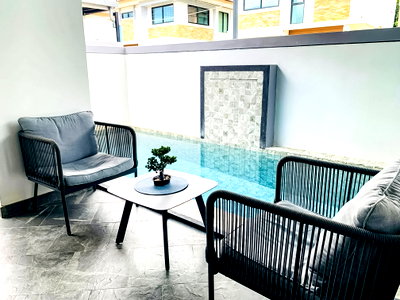 เช่าบ้านเดี่ยว ชลบุรี : Luxury Pool Villa for Rent Siam Country Club East Pattaya