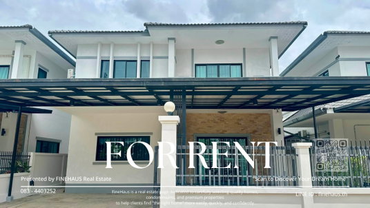 รูปภาพ R-131 🔥 House for Rent ✨ Jaikaew Erawan 28 📍 Near Chiang Mai 89 Plaza A spacious family home with 4 bedrooms