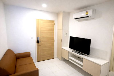 Condos for rent : ✨ Condo for rent, Pause Sukhumvit 115 | 300 m from BTS Pu Chao | 29 sq.m. | Washing machine | Fully furnished | 8,000 baht/month 