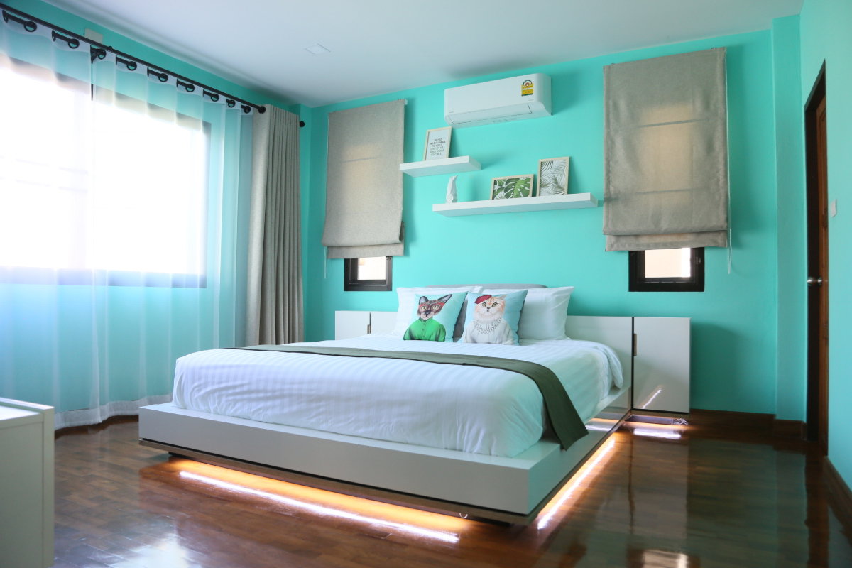 รูป Pool Villa สุดหรูในโครงการวังตาล พร้อมสระว่ายน้ำระบบเกลือ #สันผักหวาน #หางดง ราคาเพียง 11.5 ล้านบาท #C7MG100932 - รูปที่ 9/12