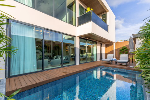 Luxury Pool Villa for Sale in Chaiyapruek Jomtien Pattaya