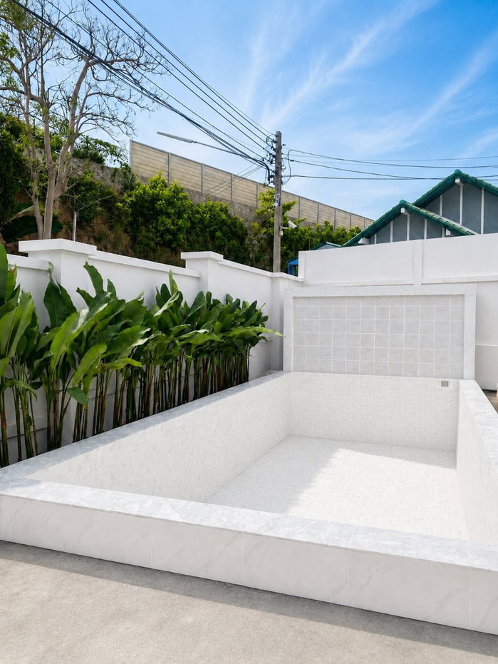 รูป ขายบ้านวิลล่าพร้อมสระว่ายน้ำส่วนตัวหลังใหม่เอี่ยมในพัทยา ทำเล ซอยเขาน้อย เนินพลับหวาน - รูปที่ 2/35