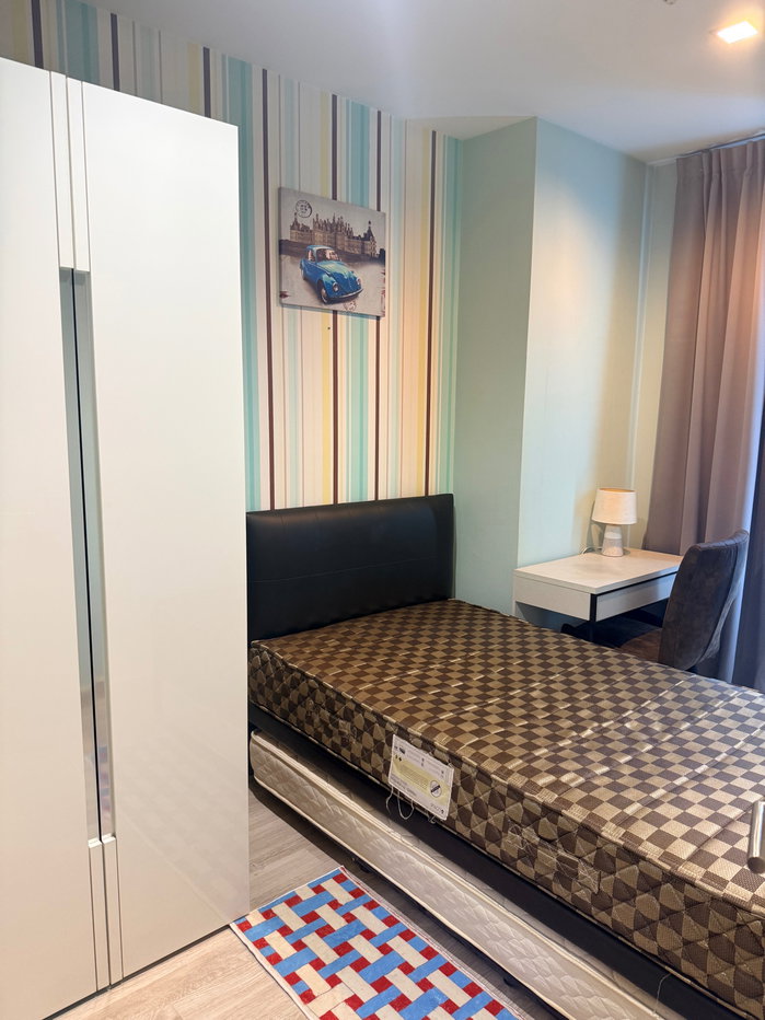 รูป ชั้นสูง 22fl. high floor, 2bed (2 ห้องนอน 55 sqm) IDEO MOBI RAMA 9 ใกล้MRTและเซ็นทรัลพระราม 9 เพียง 210 ม. - รูปที่ 7/11