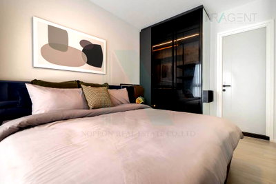 Condos for rent : 🎉 For Rent Condo THE KEY MRT PHETKASEM 48 Building A, Floor 26,1 bed room, Room size 28 sqm