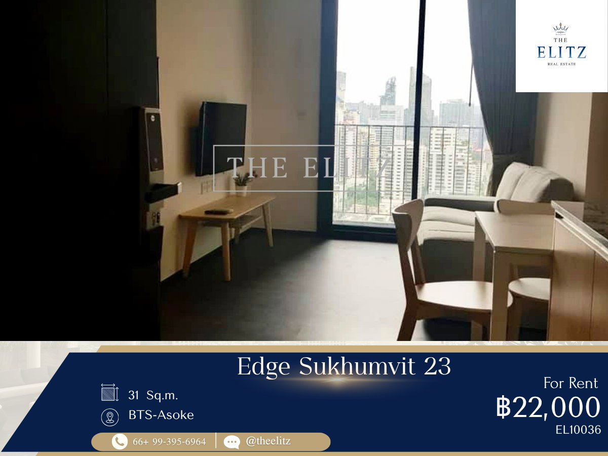 picture ✨The Ultimate Asoke Lifestyle | Stylish Luxury Condo for Rent, Steps away from BTS & MRT Interchange✨ - 1/18