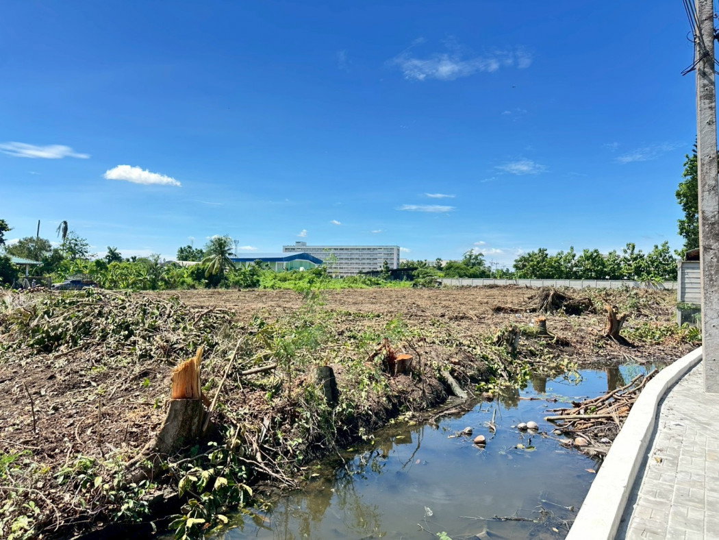 picture Land for sale, 4 rai, zoned red, Khlong Mai Subdistrict, Sam Phran District, Nakhon Pathom Province. - 7/8