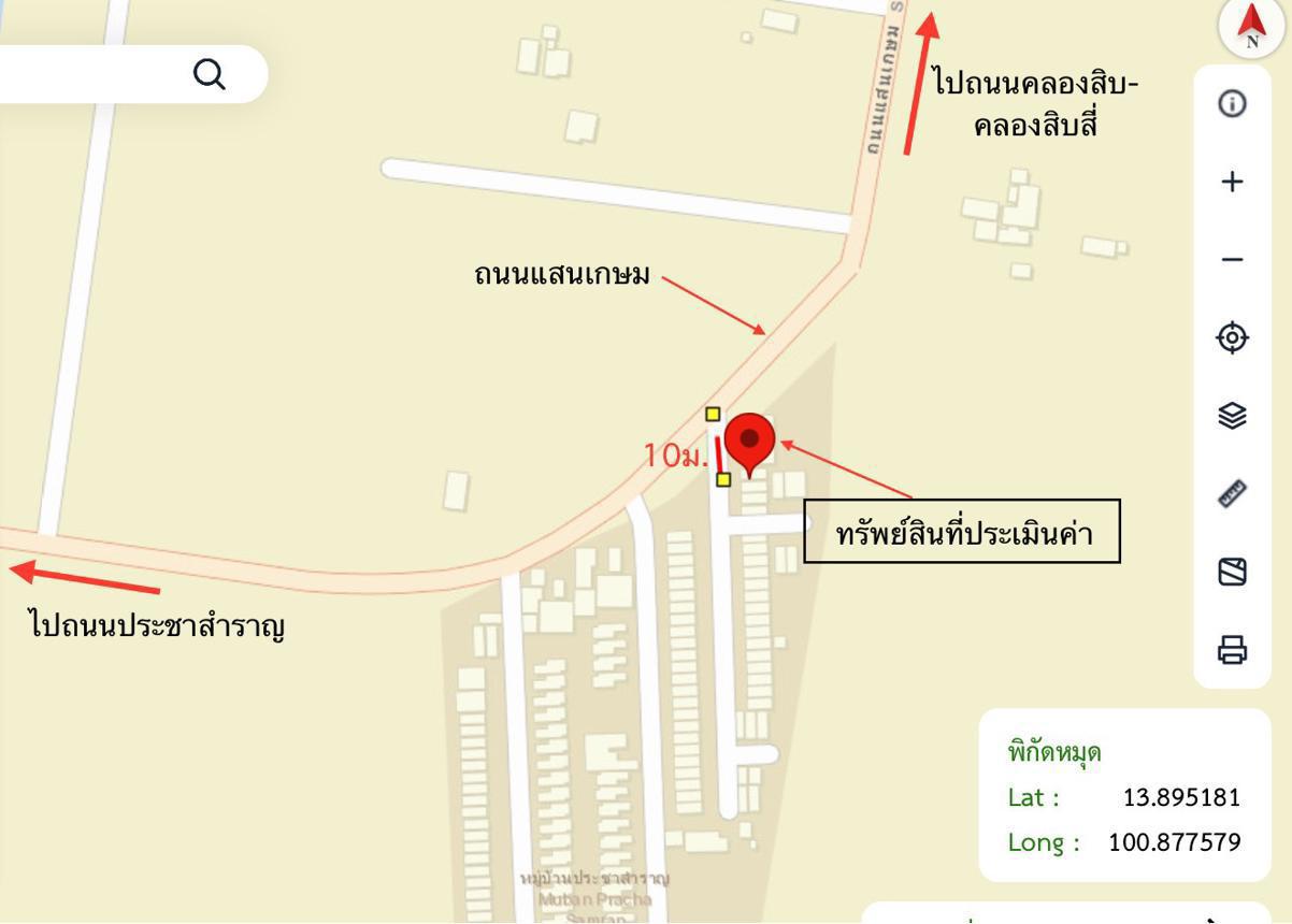 รูป ทาวน์เฮ้าส์ 23.1 ตร.วา เขตหนองจอก กรุงเทพมหานคร 850,000 - รูปที่ 25/26