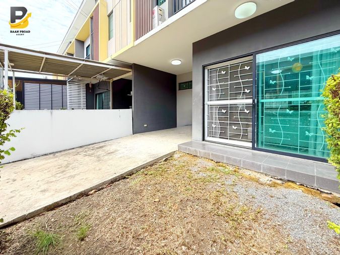 3-bed townhouse for sale, 115 sqm, 18.2 sq wah, The Connect Donmuang - Thoet Rachan
