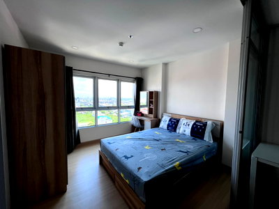 Condos for rent : P-49833 | For Rent: Supalai Veranda Sukhumvit 117 🔥✨ 1-Bedroom Condo with City View, Fully Furnished, Washing Machine Included, Near BTS Pu Chao! ✨