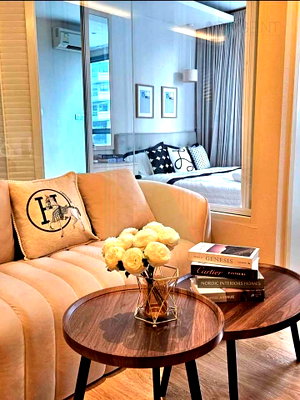 Condos for rent : 🎊 For Rent Condo H SUKHUMVIT 43 Building 1, Floor 8,1 bed room, Room size 40 sqm