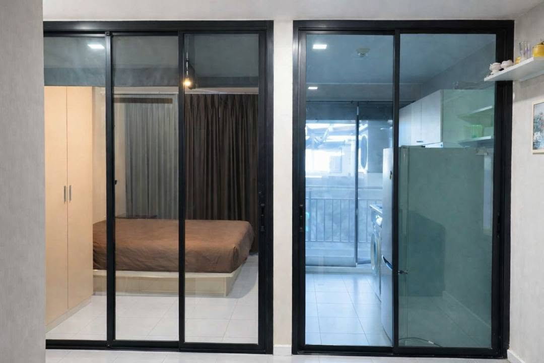 รูป *AP154* ✨ให้เช่าคอนโด Pause Sukhumvit 115 | BTS ปู่เจ้า 300 ม. | 29 ตร.ม. | เครื่องซักผ้า | เฟอร์ครบ | 8,000 บาท/เดือน - รูปที่ 2/7