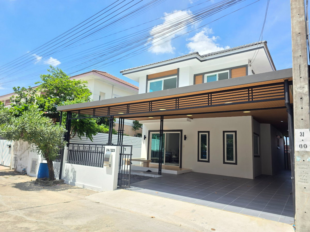 รูป บ้านเดี่ยว 2ชั้น ตกแต่งรีโนเวทใหม่ ทำเลดี ถนนกว้างขวาง หมู่บ้านนนทวีวิลล์ 5 ถนนมิตรไมตรี 6/3-6/4 หนองจอก - รูปที่ 3/37