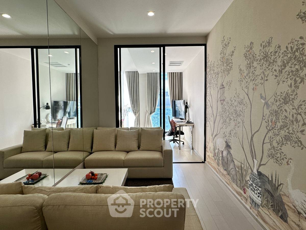 รูป คอนโด 1 ห้องนอน ชั้น 24 53 ตร.ม. ที่ โนเบิล เพลินจิต ใกล้ BTS เพลินจิต 100 ม. (ID 511224) - รูปที่ 2/12