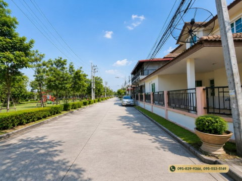 รูป ขายถูกบ้านแฝด 2 ชั้น 45.4 วา หลังมุมติดวิวสวน ใกล้ ม.รังสิต,MRT สถานีหลักหก, ดอนเมือง ม.นันท์นรินทร์ ทำเล ติดดอนเมือง-สรงประภา-นาวง ปทุมธานี - รูปที่ 2/8