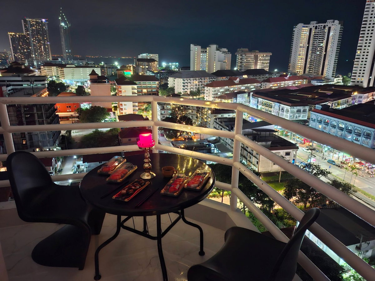 รูป ให้เช่า (condo for rent) View Talay 2A , 1 Bedroom , Jomtien Pattaya, Sea View  (CPT020) - รูปที่ 5/10
