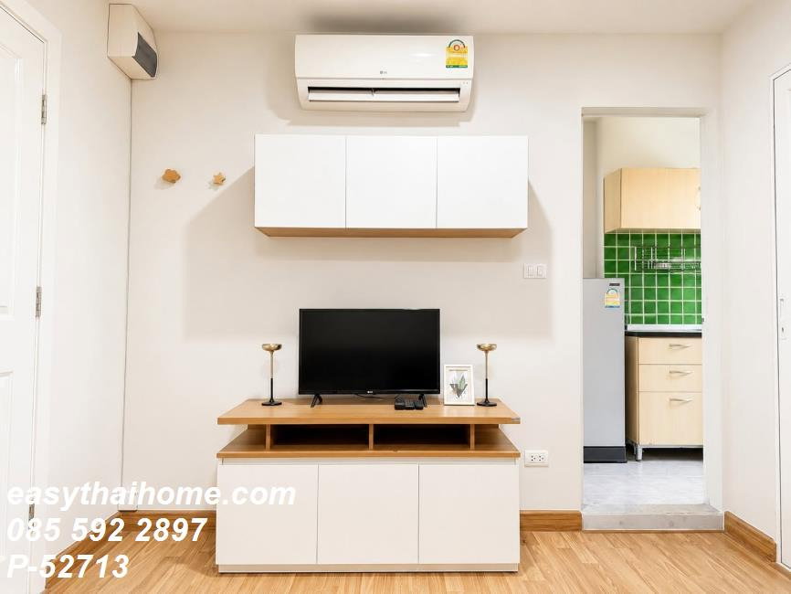 รูป P-52713 (ให้เช่าคอนโดใกล้ BTS ปุณณวิถี) รีเจ้นท์ ออคิด สุขุมวิท 101 ห้อง 1นอน1น้ำ ชั้น12 วิวเมือง Line: @easythaihome 085-592-2897 - รูปที่ 7/9