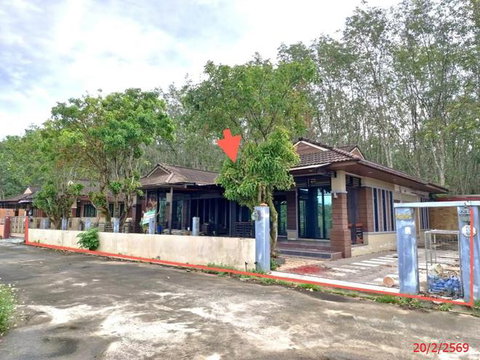 บ้านเดี่ยว 120.6 ตร.วา สวยอำภา ฉวาง นครศรีธรรมราช 2.9M