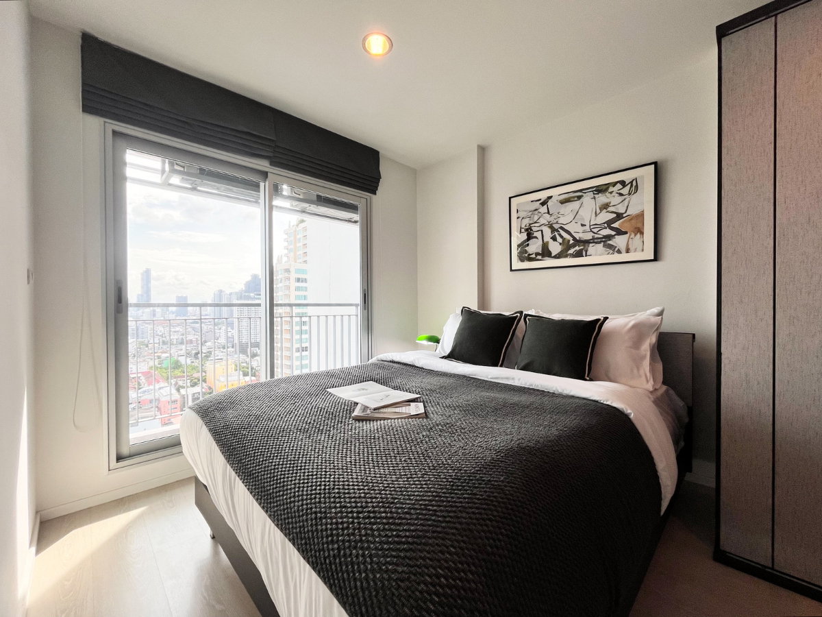 picture 🔥 Rhythm Sathorn - Narathiwas, 21st floor, only 33,000 THB ✨ 1 bedroom, 40 sq.m., ready to move in. - 8/13