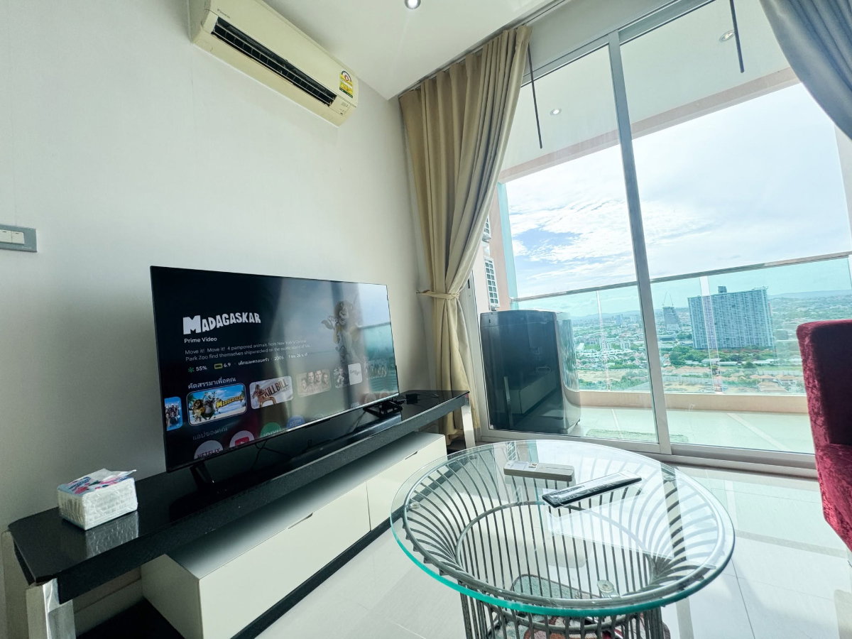 รูป ให้เช่า Grand Caribbean Condo Resort Pattaya สวนน้ำธีมโจรสลัด สระยักษ์ ทำเลดีทัพพระยา ใกล้จอมเทียน, City View  (CPT010) - รูปที่ 9/10