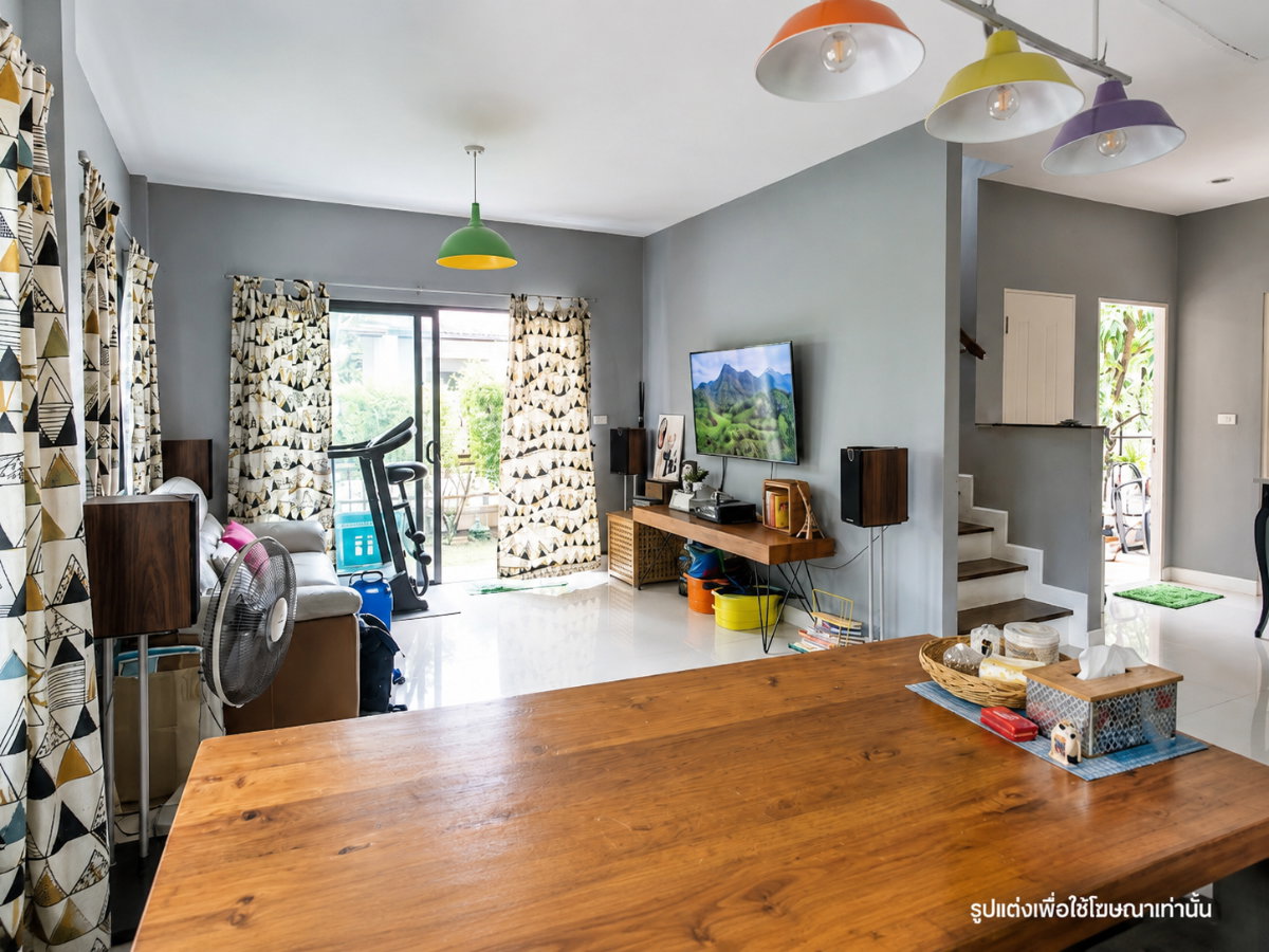 รูป 🔥 บ้านเดี่ยว 2 ชั้น 🏡 ฮาบิเทีย วัชรพล เพียง 6.2 ล้าน! 🔥 - รูปที่ 2/10