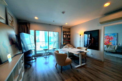 คอนโด BTS เซนต์หลุยส์ :  ขายพร้อมผู้เช่า !!  Centric Sathorn - St.Louis, 2 นอน, 2 น้ำ, ชั้นสูง 17++, ห้องอยู่ทางทิศตะวันออก !! Code C20260600027 แต่งครบ, ราคาพิเศษ!!📣📣