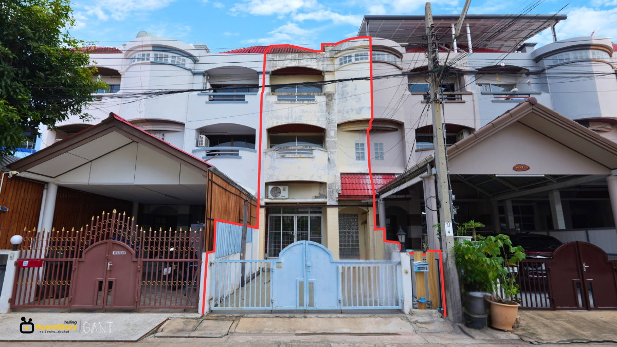รูป ขาย ทฮ 3 ชั้นครึ่ง ทำเลดี พื้นที่ใช้สอยเยอะ หมู่บ้านแฮปปี้แลนด์วิลล์ ซ.ลาซาล32 (Gant-361) - รูปที่ 2/20