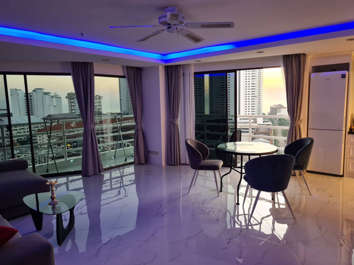 รูป ให้เช่า (condo for rent) View Talay 2A , 1 Bedroom , Jomtien Pattaya, Sea View  (CPT020) - รูปที่ 4/10