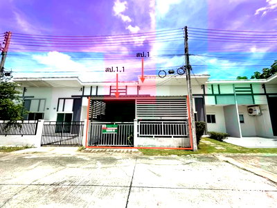 TOWN HOUSE 22.5 Sq.w. Bang Lamung Chonburi for 1.4M